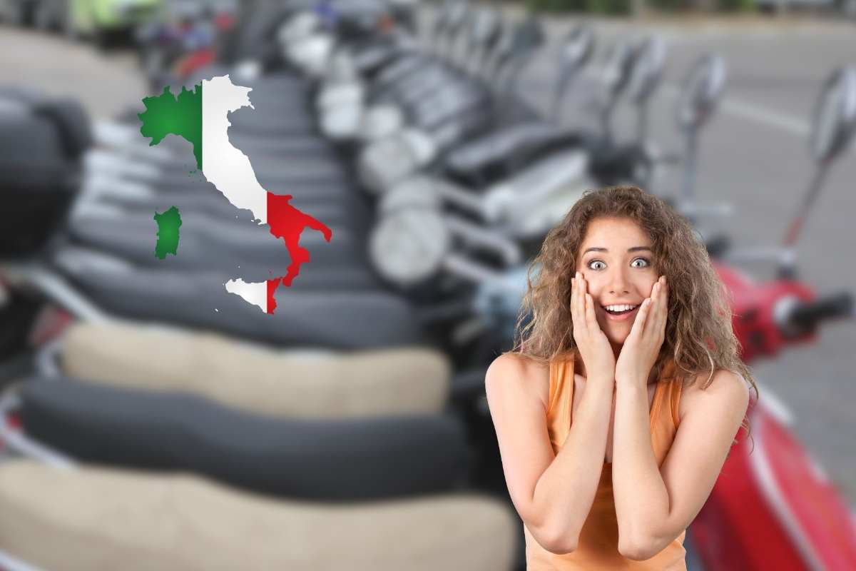 Scooter italiano con 300 euro di sconto