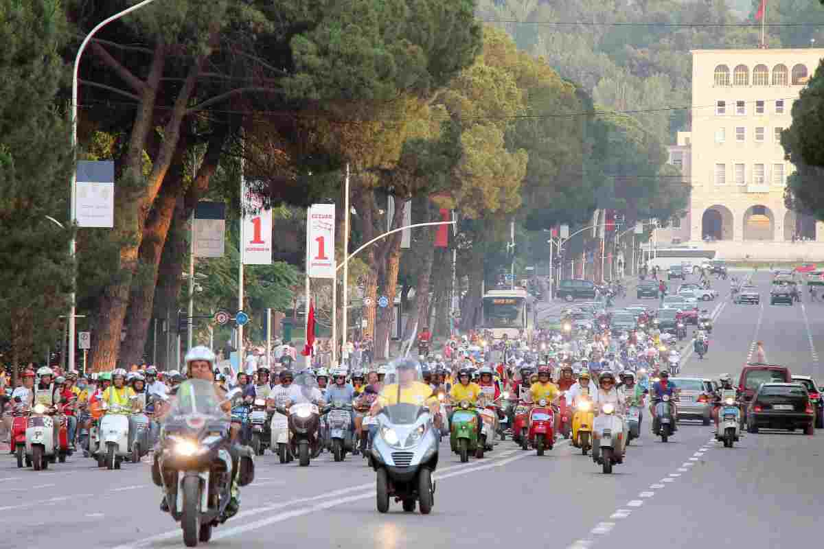 Nelle aree urbano dominano scooter e moto