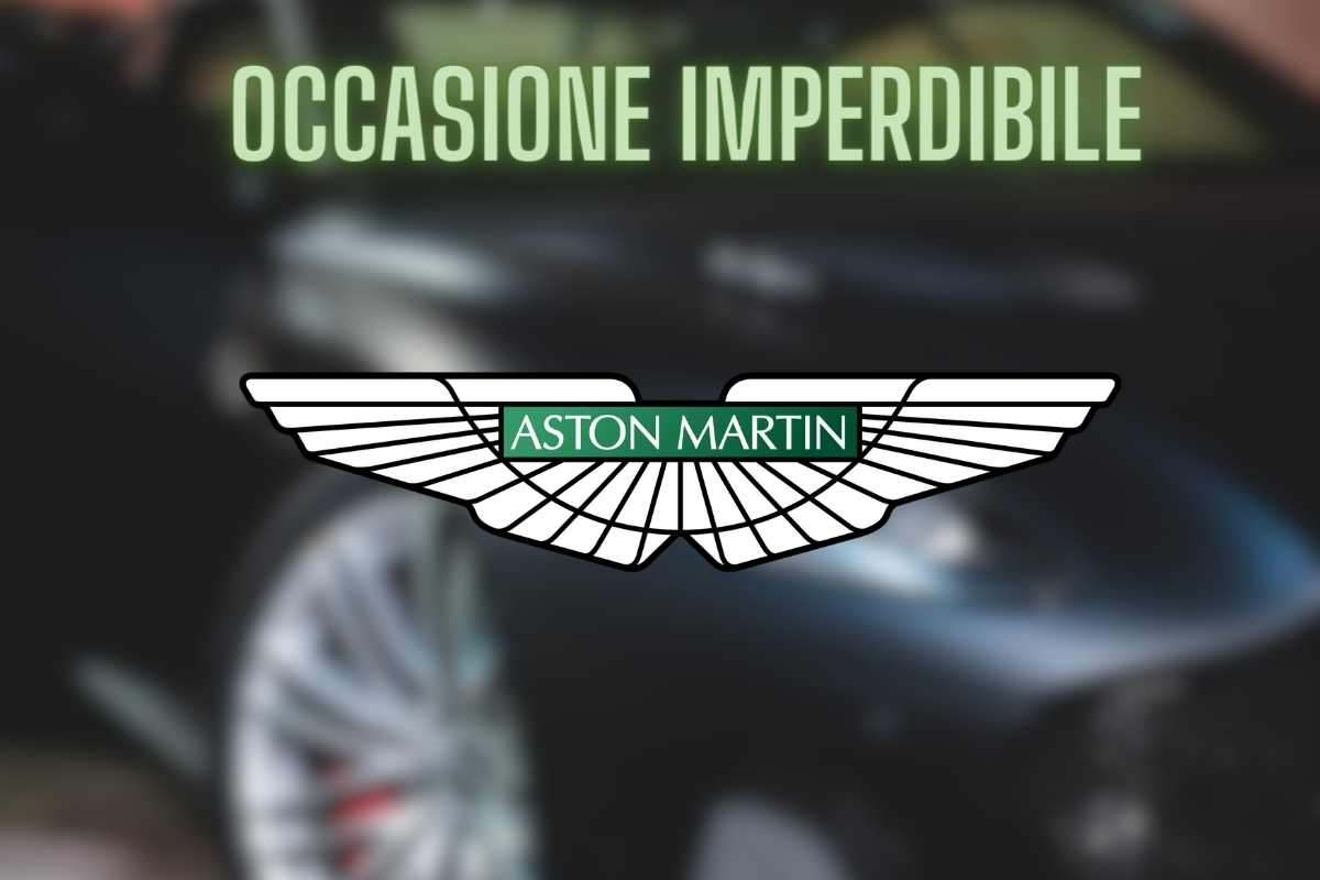 Volete una prestigiosa Aston Martin? Questa qui costa poco più di un'utilitaria