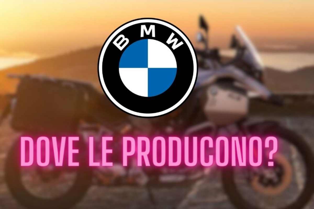 BMW ecco dove costruiscono le moto
