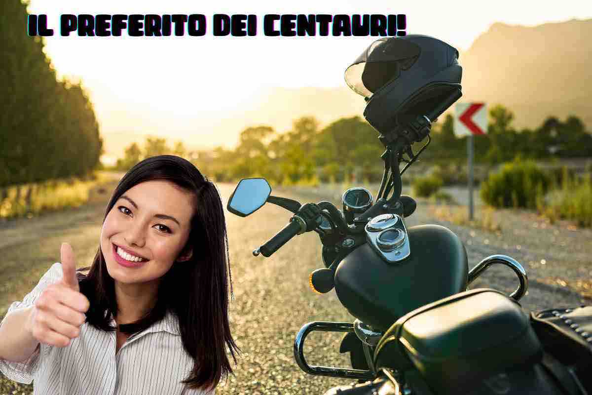 Casco preferito moto motociclisti