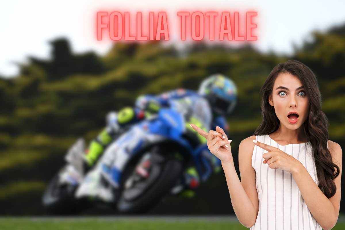 Follia in moto, il video è da brividi