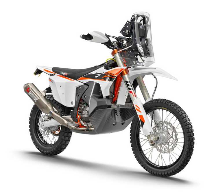 KTM 450 Rally Replica che mostro