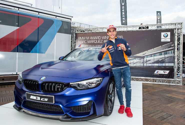 Marc Marquez BMW che spettacolo