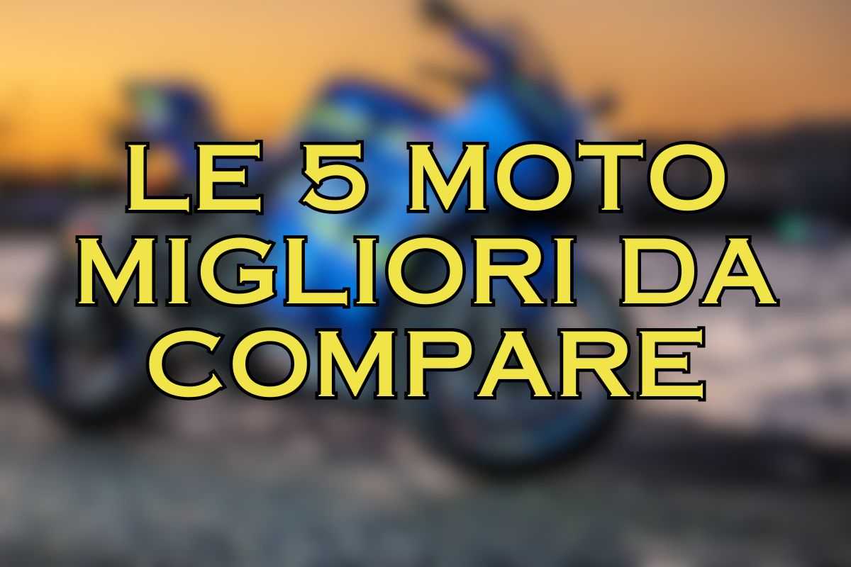 Le 5 moto più economiche da comprare