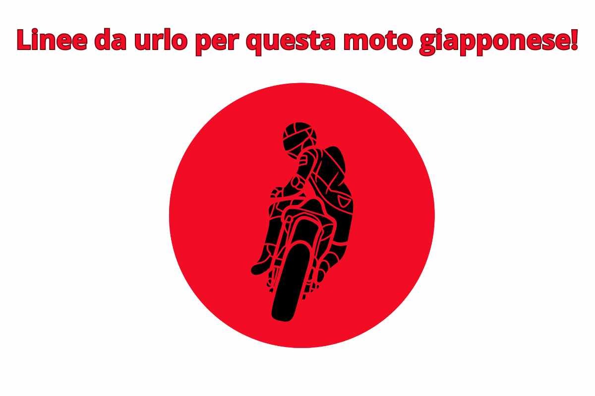 Linee da urlo per la moto giapponese: motociclisti innamorati