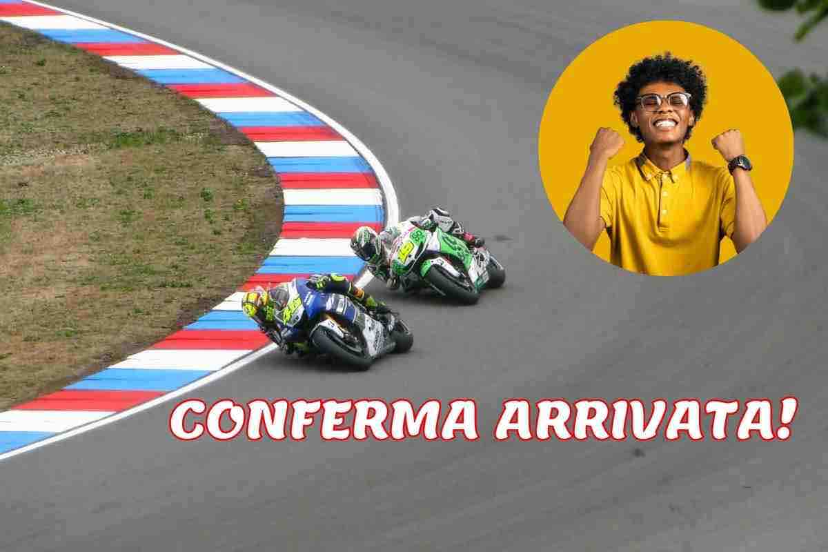 MotoGP arriva la conferma