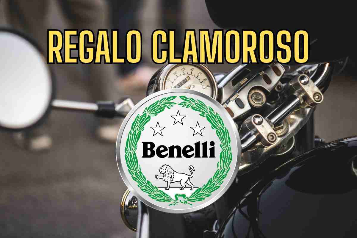 Benelli fa un regalo a tutti i suoi clienti: in concessionario c'è la fila, correte