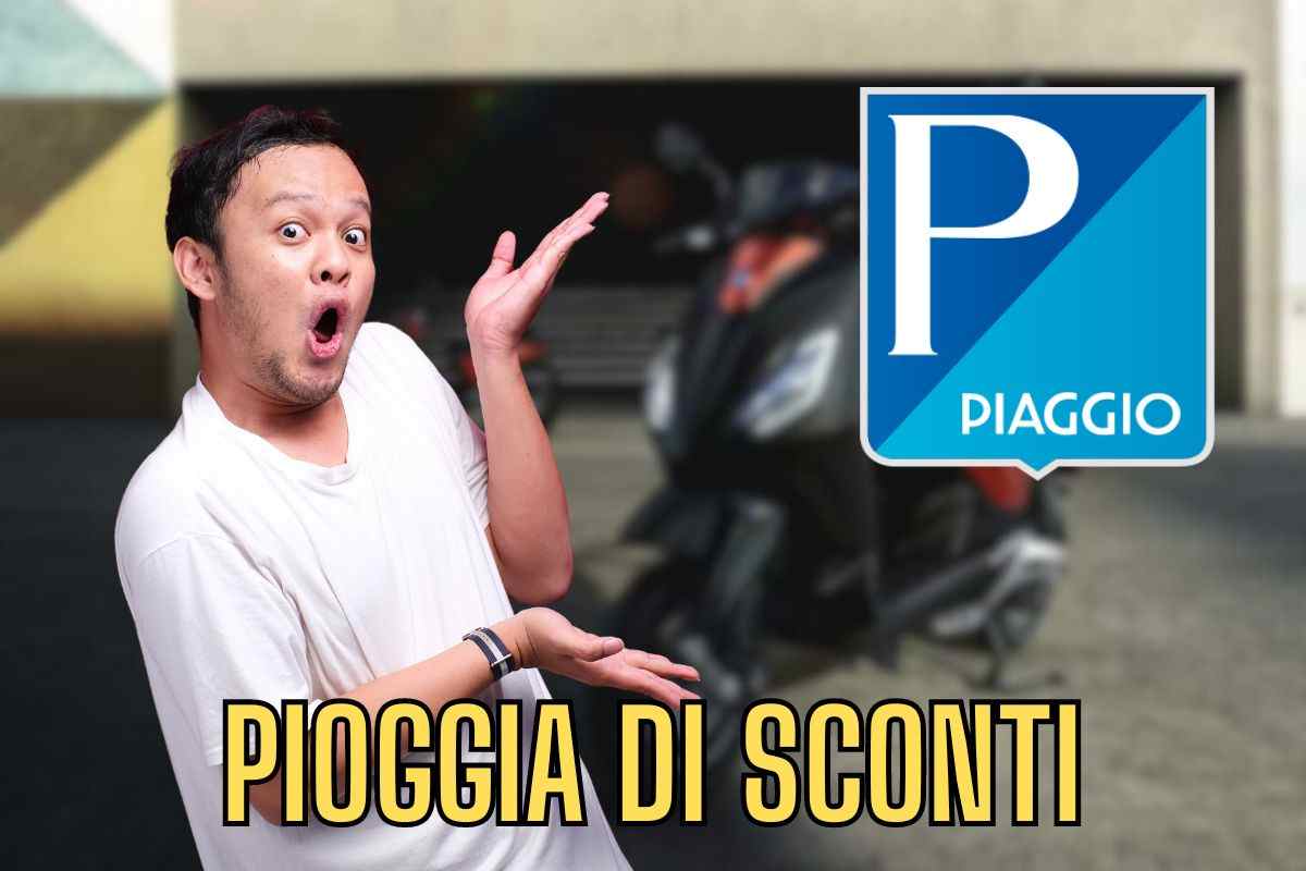 Piaggio, pioggia di sconti: con il bonus lo scooter ti costa come uno smartphone