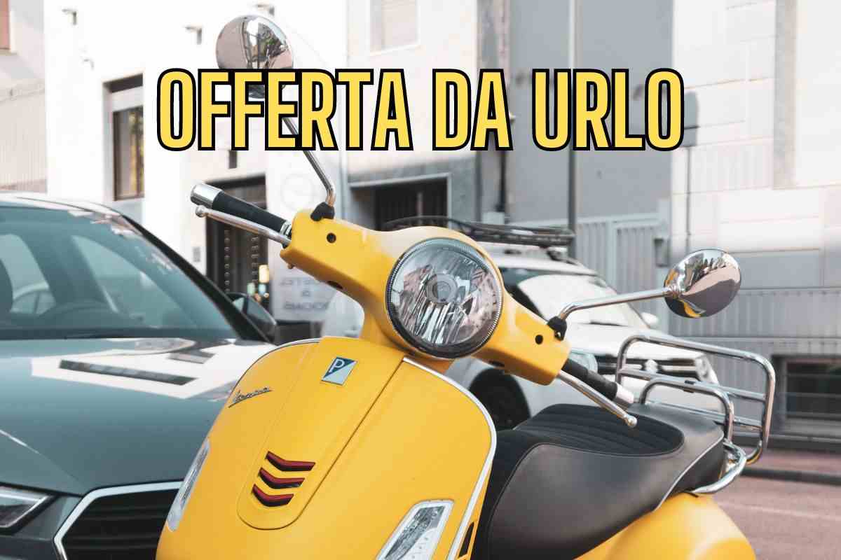 Vespa, super sconto statale del 40%: ecco come ottenerlo