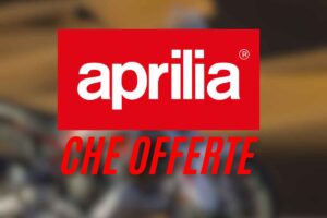 Aprilia, le offerte di maggio sono super