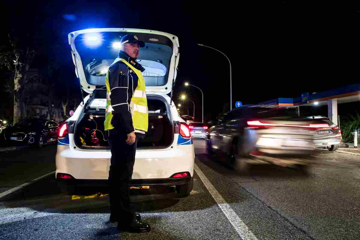 Posto di controllo della polizia