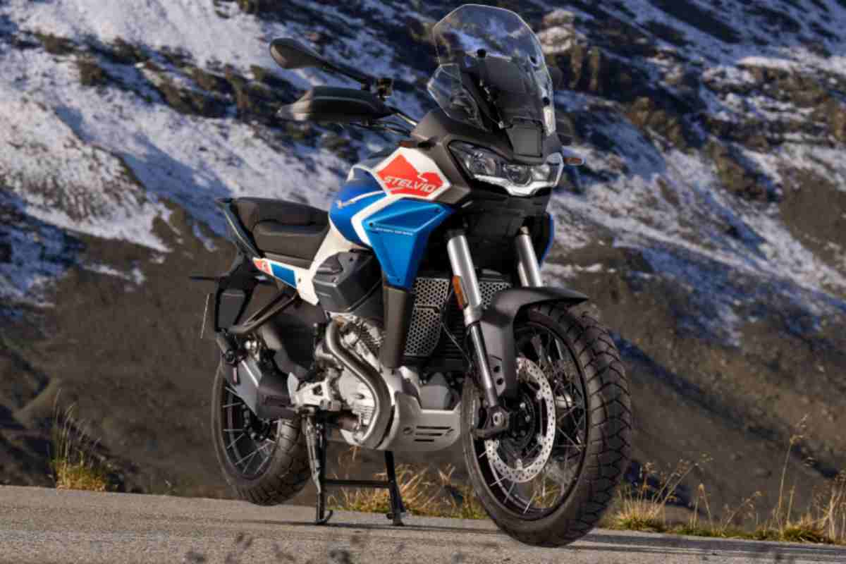 La Moto Guzzi Stelvio