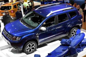Un nuovo SUV in esposizione