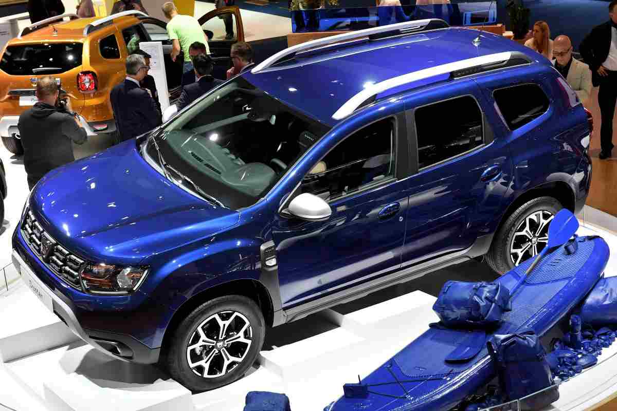 Un nuovo SUV in esposizione
