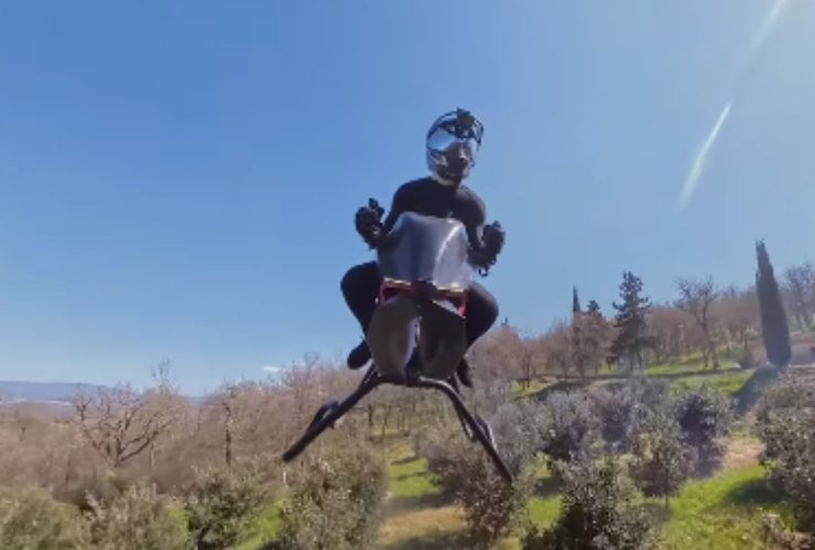 Volonaut Airbike, moto volante da 200 km/h