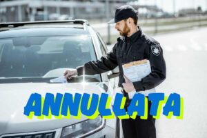 Polizia multa vigile annullamento