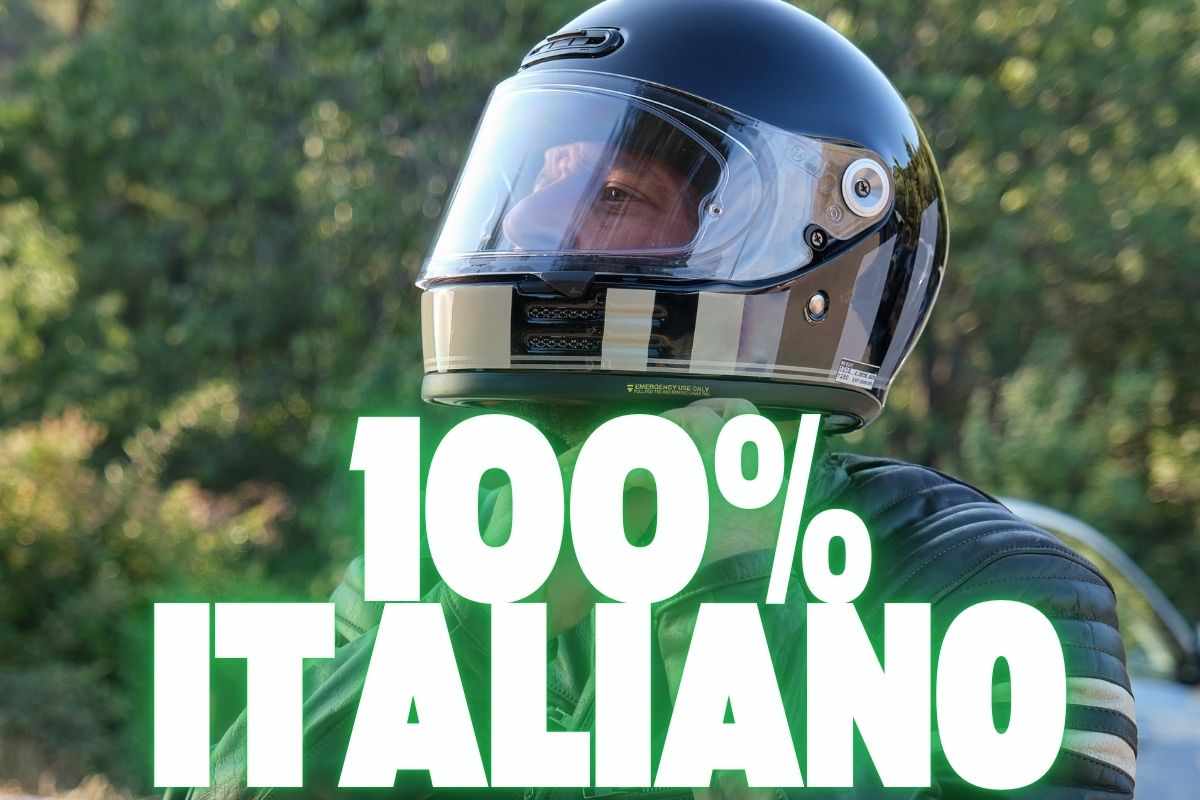 Casco Italia italiano circuito anniversario