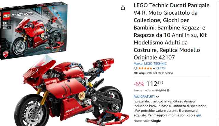 ducati panigale lego