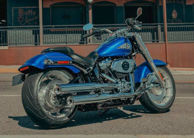 Harley Davidson Fat Boy Gray Ghost anni 90