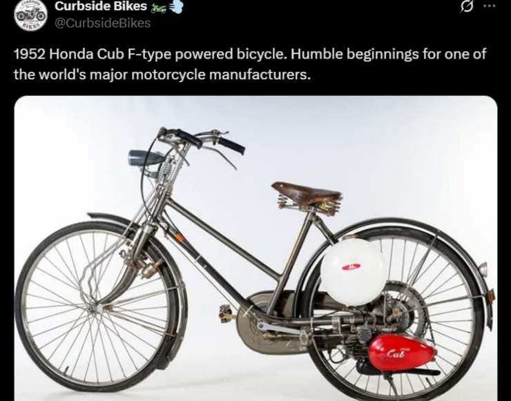 Honda Cub F novità scooter bici