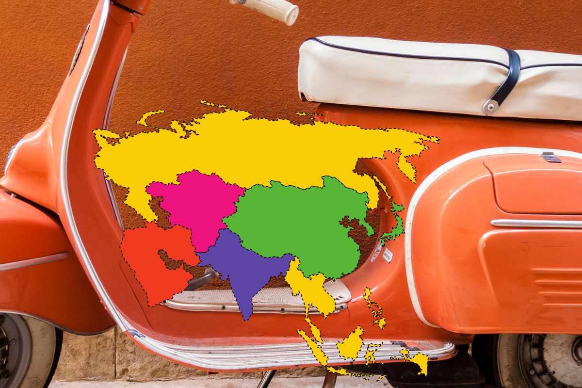 Kymco Filly 50 scooter Asia Vespa