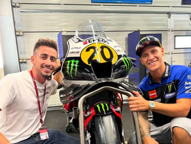Fabio Quartararo Thomas Maubant MotoGP Silverstone Yamaha