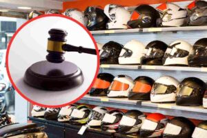 casco moto tribunale legge