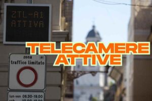 ZTL Telecamere attive Milano Quadrilatero moda