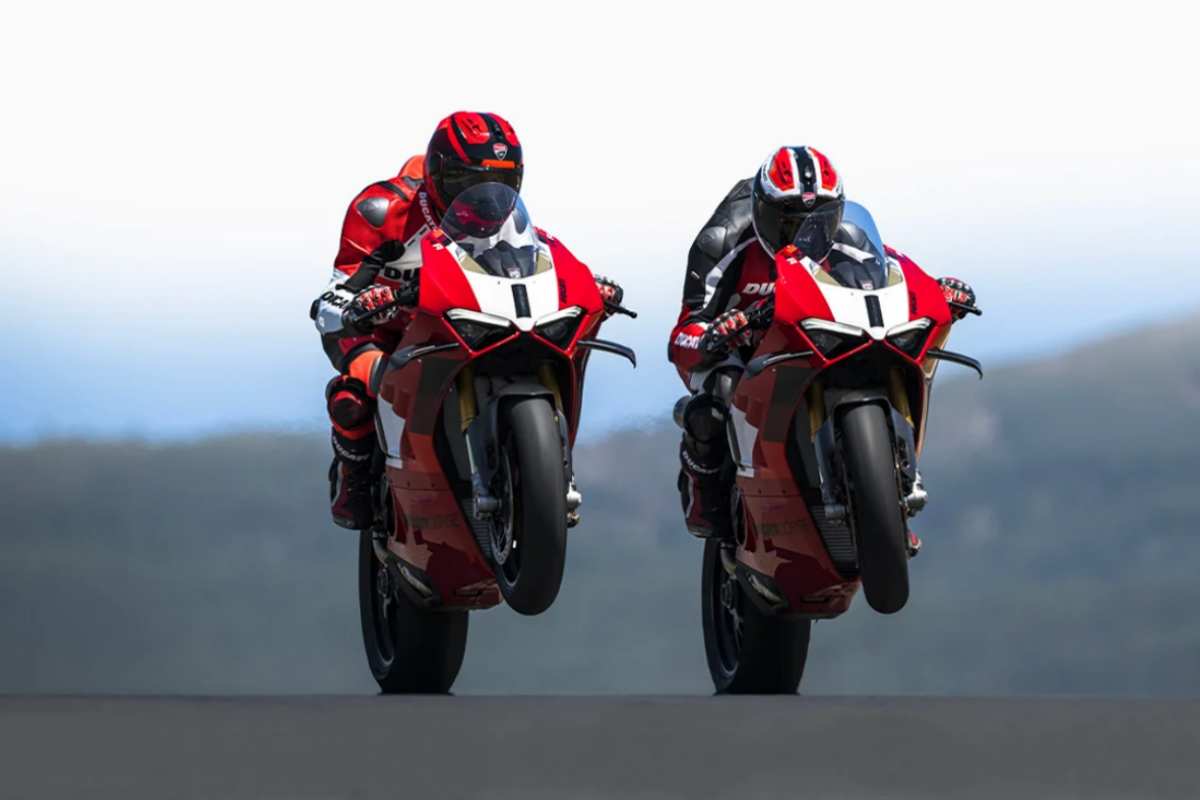Due Ducati in pista