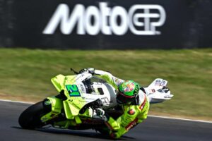 Franco Morbidelli in sella alla Ducati MotoGP
