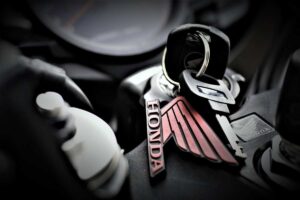 Il marchio Honda sulle chiavi