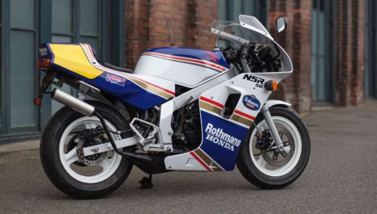 La Honda NSR50 con livrea Rothmans
