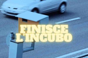 Incubo autovelox finito