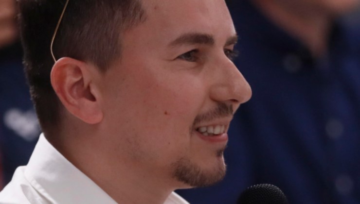 Primo piano di Jorge Lorenzo
