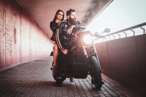 Coppia sulla moto