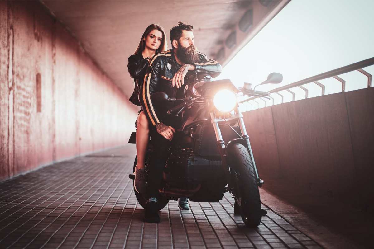 Coppia sulla moto