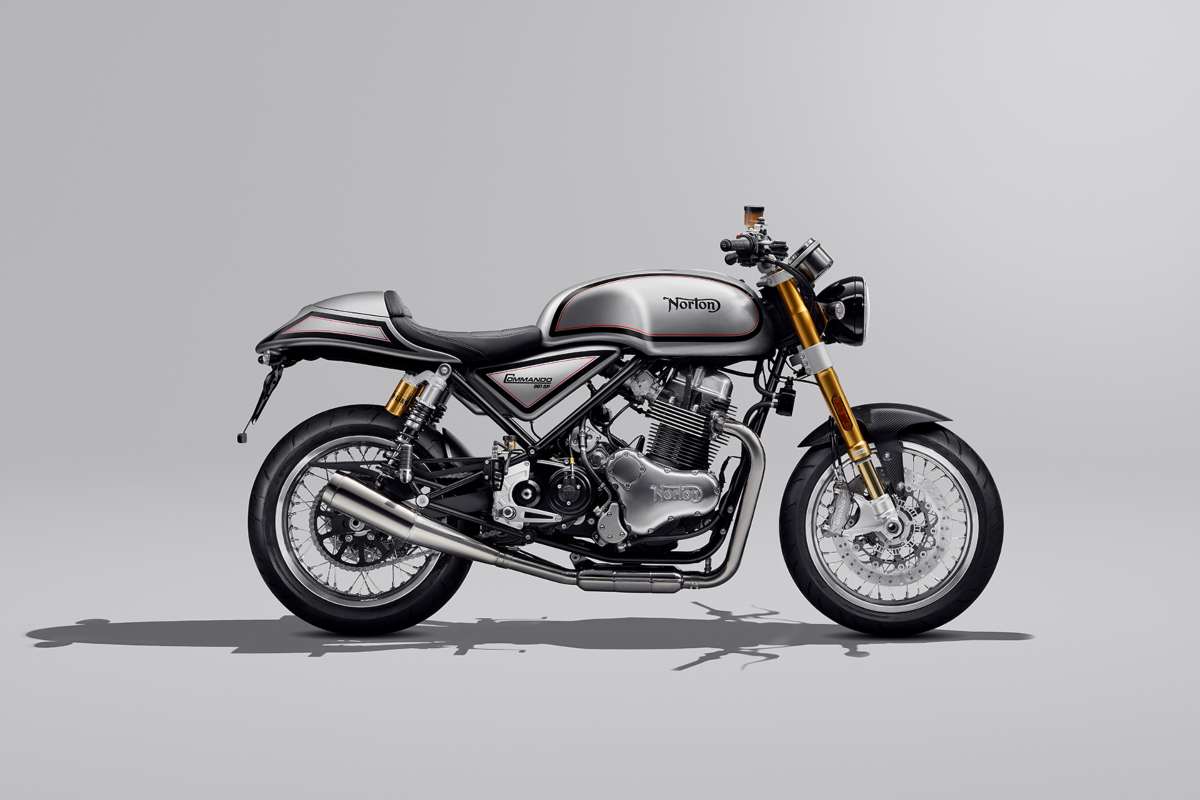 La moto della Norton