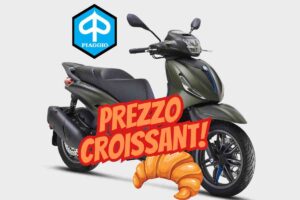 Piaggio Beverly prezzo croissant