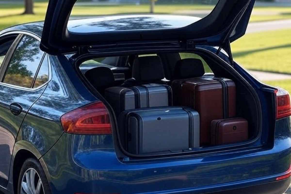 Portabagagli di un'auto