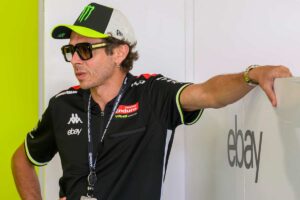 Valentino Rossi perplesso