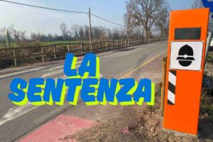 Autovelox multa addio