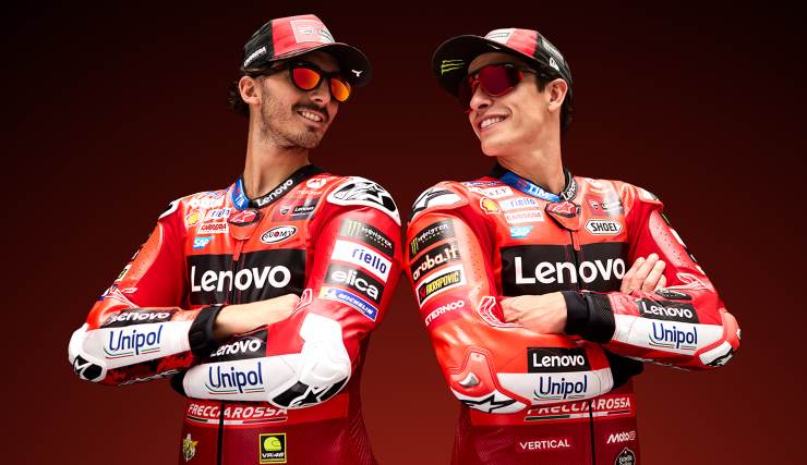 Bagnaia Marquez Ducati MotoGP