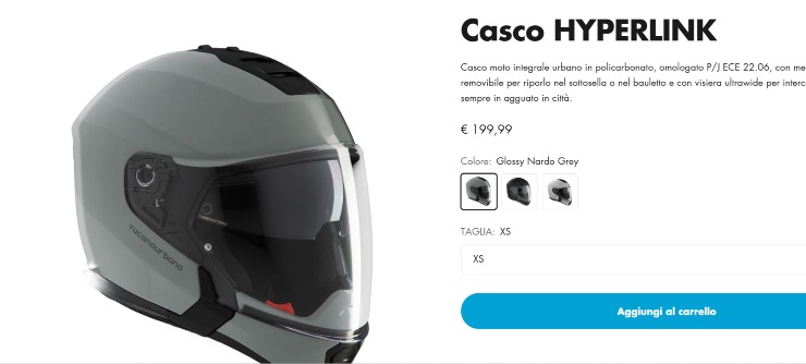 Casco moto Hyperlink Tucano Urbano