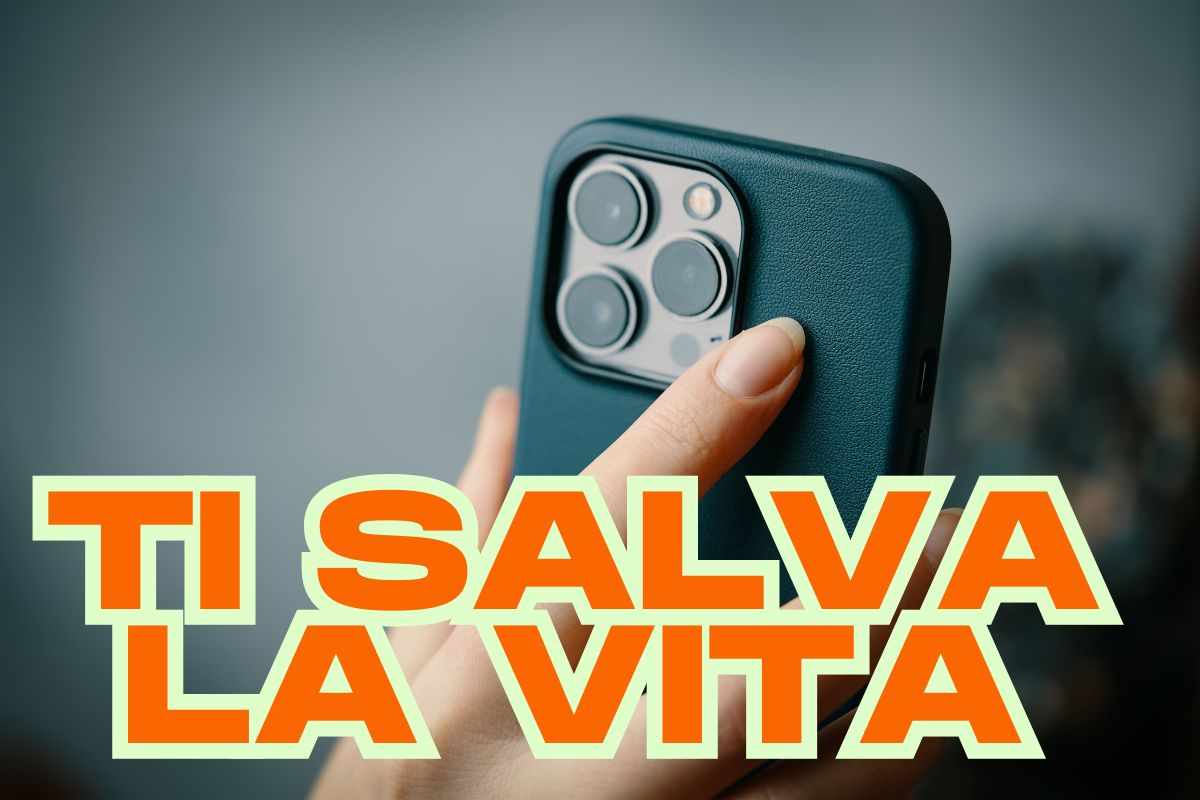 iPhone salva vita incredibile novità