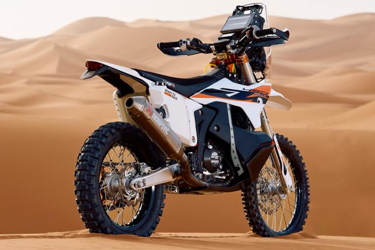 KTM 450 Rally Replica serie concessionaria