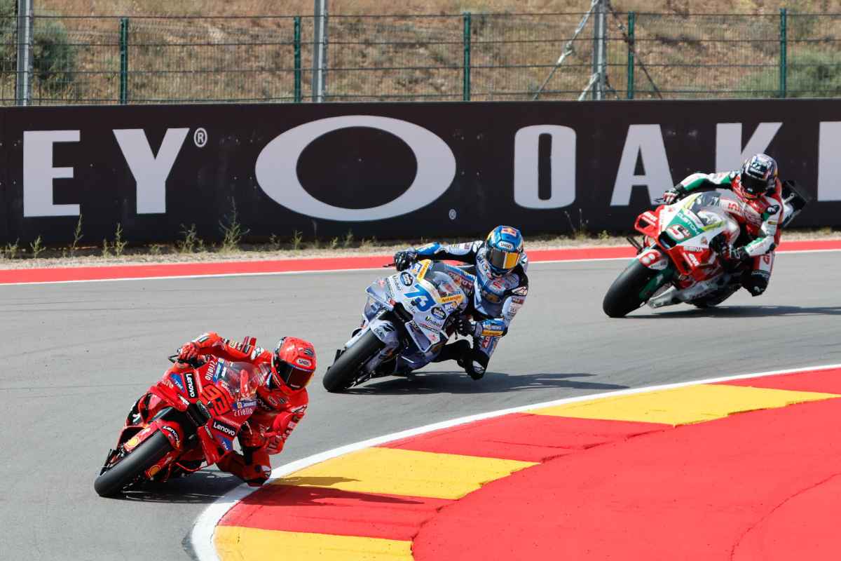MotoGP Marquez Aragon Bagnaia Ducati