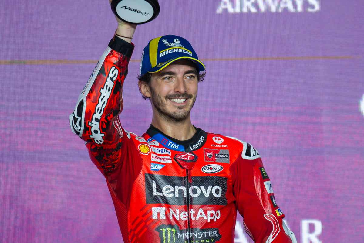 Pecco Bagnaia Ducati MotoGP Lamborghini Temerario