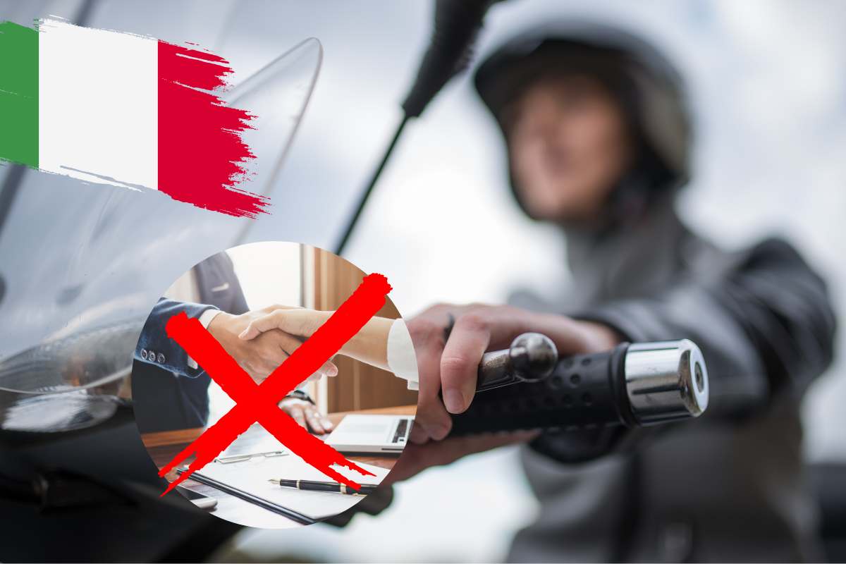 scooter bandiera italia