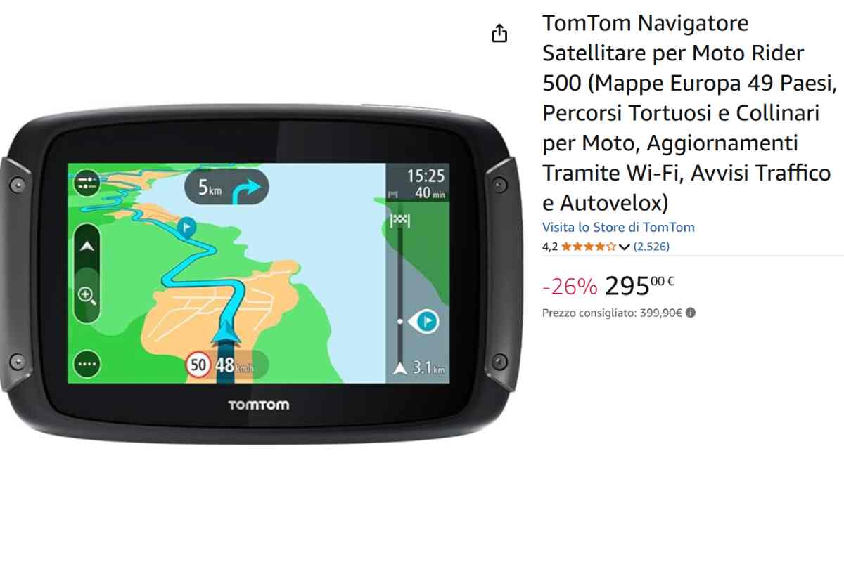 tom tom navigatore sconto